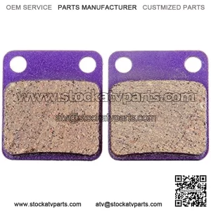 Carbon Fiber Brake Pads Fit for 2007 08 09 10 2011 for Yamaha Grizzly 350 YFM350FGI 4x4 IRS/YFM350G, 2007 08 2009 for Yamaha Big Bear 250 YFM250B