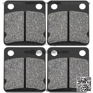 Brake Pads for Yamaha Grizzly 400 450 YFM400 YFM450 Wolverine Kodiak Big Bear YFZ350 YFZ350 Warrior Banshee Front Brake Pads 1995-2009 1999-2006 2000-2012 2007-2013