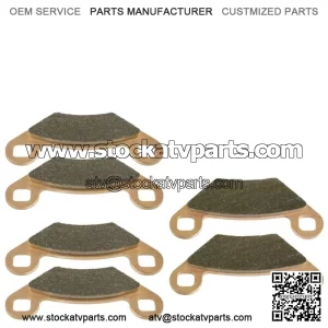 Front & Rear Brake Pads for Polaris Sportsman 400 HO 2011-2014 / HO South 2014 (For: Polaris Sportsman 570)