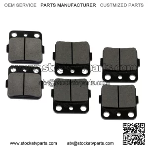 Front Rear Brake Pads for Honda TRX250X TRX 250 X Fourtrax 1987 1988 1989-1992 (For: Honda)