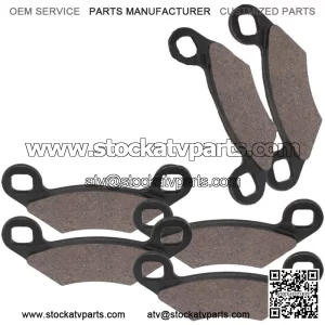 Front Rear Brake Pads for Polaris Sportsman XP 850 HO Eps Touring 2009-2015