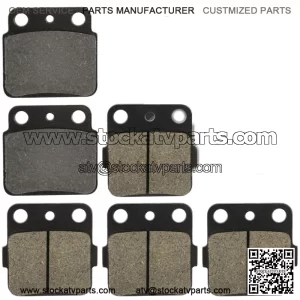Front and Rear Brake Pads for Kawasaki KSF400 KFX400 2003 2004 2005 2006
