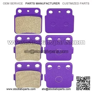 Brake Pads Fit For Suzuki LTZ 400 DVX 400 KFX 400, FA84 FA137 Front+Rear Replacement Brake Pads