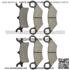 Polaris Scrambler 500 4X4 2005-2012 Front/Rear Brake Pads