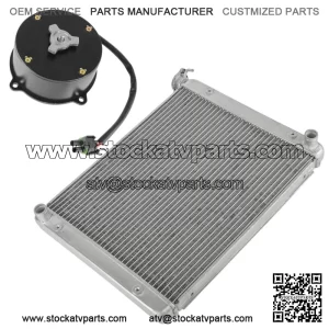 1240664 1240694 2411816 Radiator Assembly w/Fan Motor For Polaris