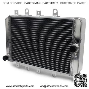 Aluminum ATV Radiator For Yamaha YFM550 YFM700 Grizzly 550/700 2009-2014 1HP-E2460-00-00