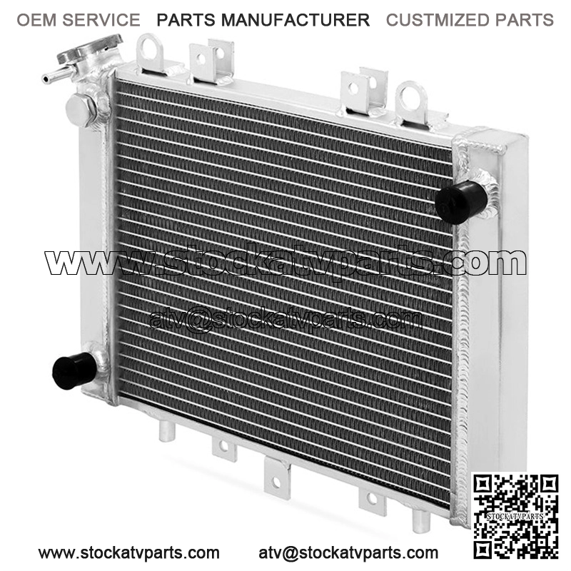 Aluminum ATV Radiator For Kawasaki Brute Force KVF650 4X4i 2005-2010 / KVF750 4X4i 2005-2007 - Image 2
