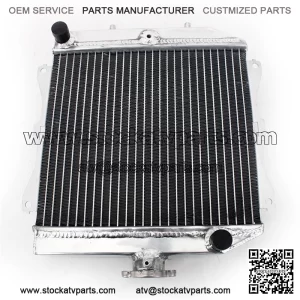 Aluminum ATV Radiator For Honda TRX420 Fourtrax Rancher 2007-2014 19010-HP5-601