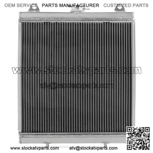 Aluminum Radiator With Fan For Yamaha YXZ1000R 2016-2018 OEM 2HC-E2461-00-00