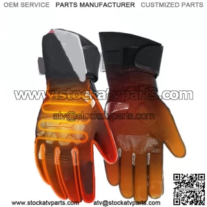 Rechargeable Heated Motorcycle Gloves Waterproof Touchscreen UTV ATV