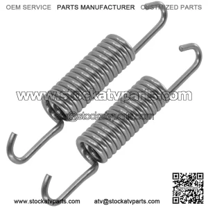 2xExhaust Tension Spring for Yamaha 90506-26010-00 Length 93.8mm Diameter 14.7mm