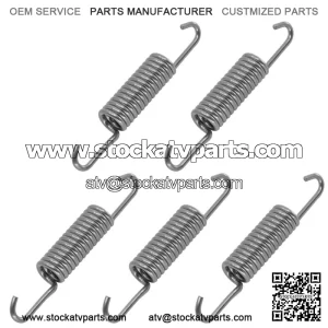 5x Exhaust Tension Spring for Yamaha Rhino 700 YXR700 4x4 2008-2009 2011-2013