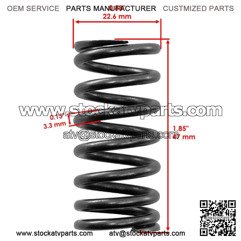 4x Intake or Exhaust Valve Spring for Arctic Cat Proclimb M1100 2012-2013 - Image 2