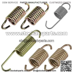 Exhaust Muffler Pipe Springs Kit For Polaris Sportsman 800 EFI INTL 2007 (For: Polaris Sportsman 800)