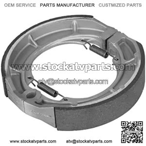 Rear Brake Shoes for Suzuki KingQuad 400 LT-A400 LT-F400 2008-2022, Eiger 400 LT-A400F LT-F400F 4x4 Auto 2002-2007 S606-1 Set