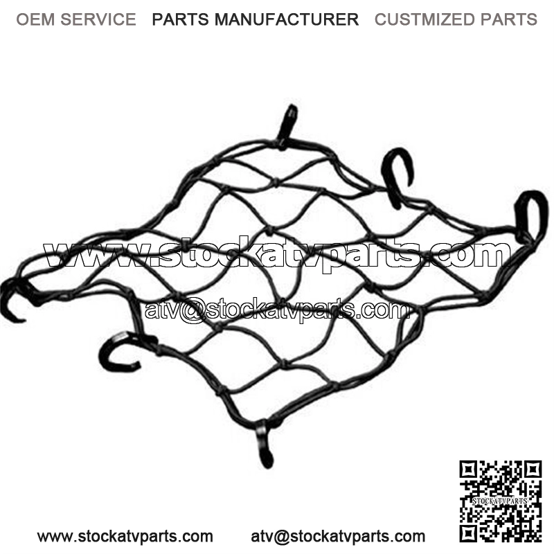 ATV Cargo Net Rancher Foreman Recon Rincon Raptor Grizzly Kodiak Rhino RZR Mule (For: More than one vehicle)