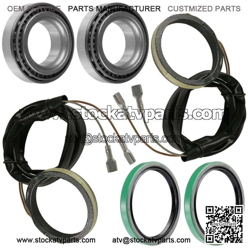 Front Strut Coil w/ Seals & Bearings for Polaris Trail Boss 350L 1990-93