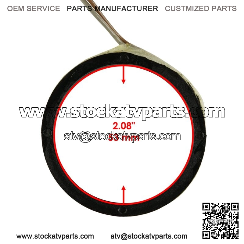 Front Strut Coil w/ Seals & Bearings for Polaris Trail Boss 350L 1990-93 - Image 2