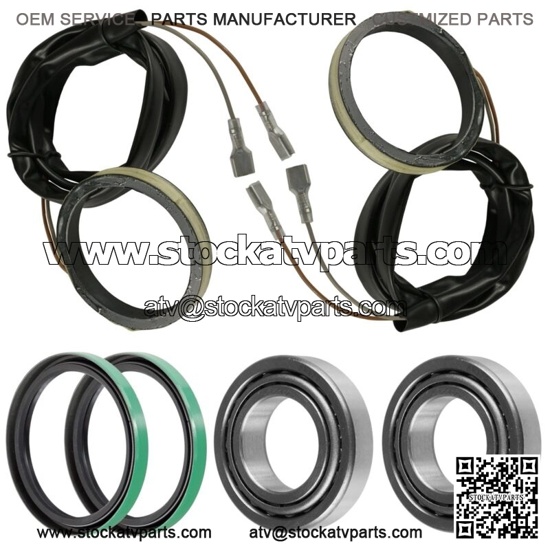 Front Strut Coil w/ Seals & Bearings for Polaris Trail Boss 350L 1990-93 - Image 5