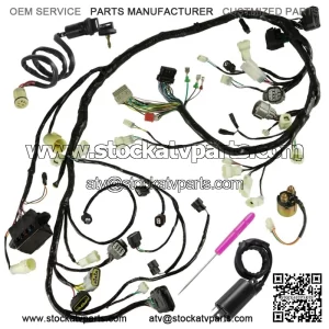 Wiring Harness Switch Key Coil Starter Relay for Honda Rincon TRX680FGA 2008-09
