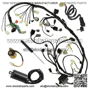 Wiring Harness Switch Key Coil Starter Relay for Honda Rincon 680 TRX680FA 15-18