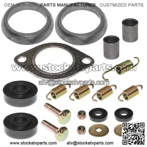 Polaris Scrambler 500 4X4 2005-2012 Exhaust Muffler Kit