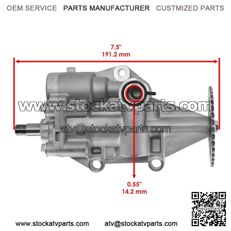 Engine Oil Pump For Polaris RZR 1000 General 1000 3023124 2017-2023 - Image 2