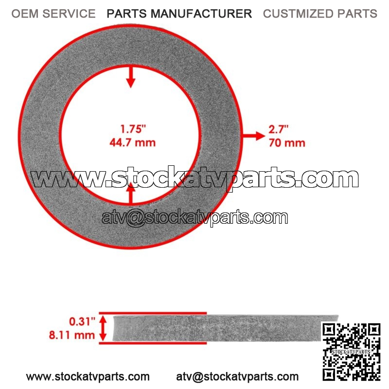 Inner Clutch Cover Foam Seal For Polaris RZR XP 1000 High Lifter 2021 - Image 2