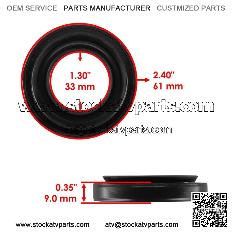 Rear Differential Seal & O ring Kit for Yamaha Grizzly 660 Hunter 2005-2008 - Image 2