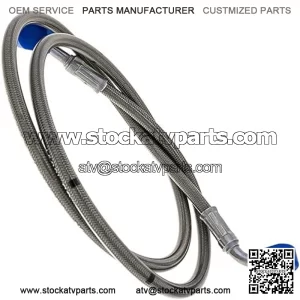 Polaris Brake Line, 85 Degrees, Genuine OEM Part 1912825, Qty 1