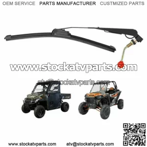 Universal UTV Manual Windshield Wiper For Can Am X3 Honda Kawasaki Teryx Polaris