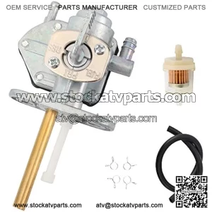 Fuel Vavle LT 80 Petcock Shut Off Tank Switch Fits for Suzuki LT80 LTA400 LT400 LTZ250 LTF300F Fits for Kawasaki Vulcan 750 VN750 51023-S006 Fits for Yamaha YFM250 350 600 Raptor Banshee Grizzly Blast