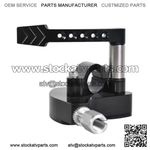 BILLET THUMB THROTTLE ASSEMBLY BLACK FOR YAMAHA BANSHEE YFZ RAPTOR 350 660 700