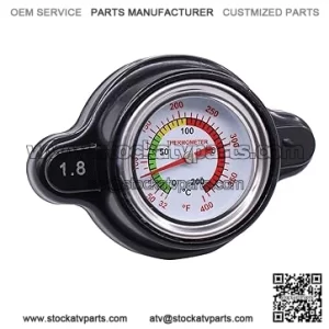 High Pressure Radiator Cap with Temp Gauge 1.8 Bar for Suzuki DRZ400 DRZ400SM RM125 RM250 RM85 RMX250 RMZ 250 450 King Quad 750 LTZ 400 QuadRunner 500 LT250R