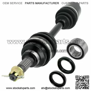 Front Left CV Joint Axle for Honda TRX450FE TRX450FM Foreman 450 Es S 2002-2004