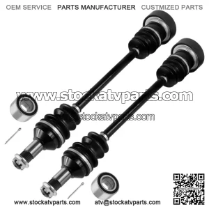 2x Rear CV Joint Axle w/ Bearing for Arctic Cat Prowler 700 XT XTX HDX 2009-2015