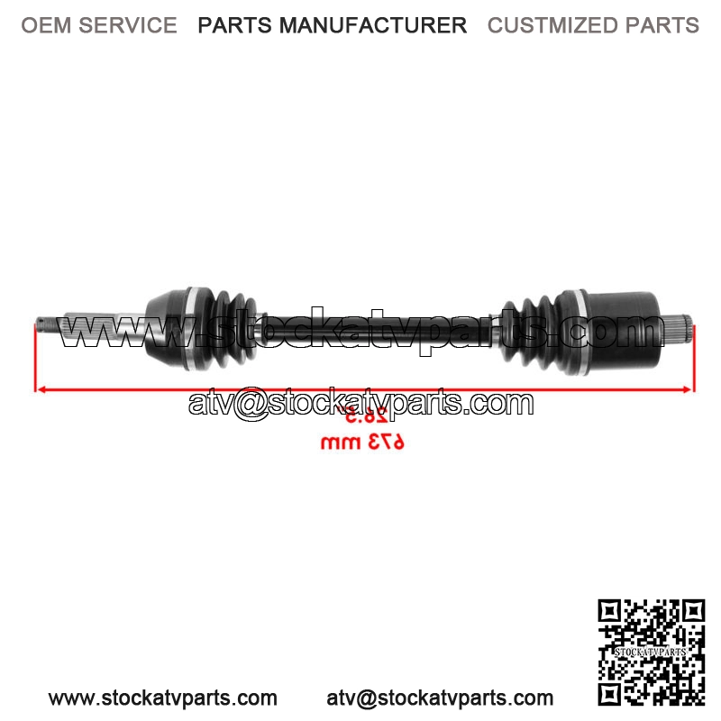 CV Axles For Polaris Ranger 570 Crew 2018-2021 Front And Rear - Image 4