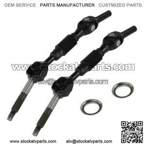 2 Complete Rear Axle Driveshaft to Kawasaki Mule 4010 Trans KAF950G Diesel 09~13