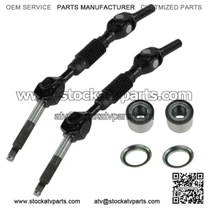 Pair Rear Drive Shaft Bearing for Kawasaki Mule 4010 Trans KAF950G Diesel 09~13