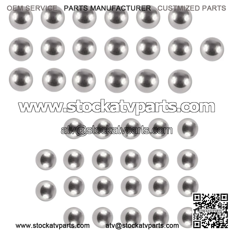 6mm 1/4" Front Fork Yolk Stem Ball Bearings for Yamaha FZ600 1986-1988 - Image 3