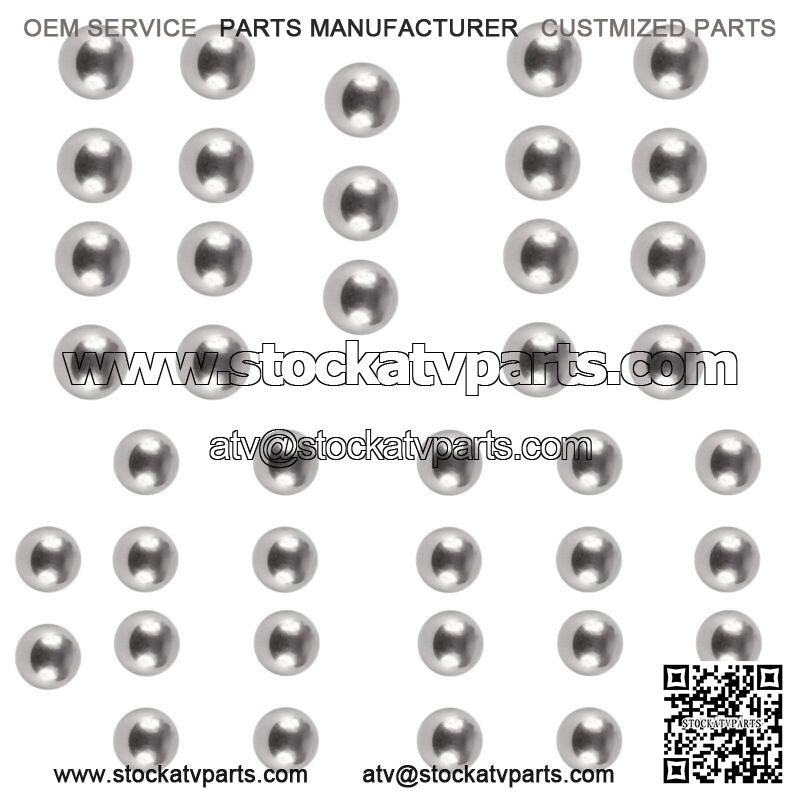 6mm 1/4" Front Fork Yolk Stem Ball Bearings for Yamaha FZ600 1986-1988 - Image 4