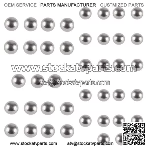 6mm 1/4" Front Fork Yolk Stem Ball Bearings for Yamaha BW80 1986-1990