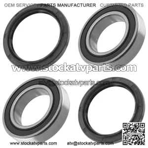 Rear Wheel Ball Bearings And Seals For Arctic Cat 300 DVX 2009-2015 3406-099