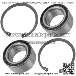 Knuckle Bearings W/Reataining Ring Clips For Polaris Ranger HST 2015-2017