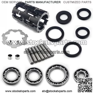 Front Differential Rebuild Kit for Polaris Sportsman 400 500 2004-2006 #3234167 #3234160