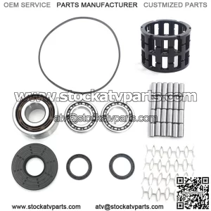 Front Differential Roller Cage Bearing & Seal Kit for Polaris RZR 570 / RZR S 900 / RZR 4 900 2015-2016