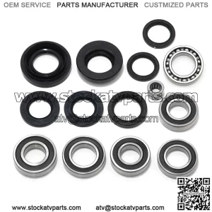 Rear Differential & Axle Bearings Seals Kit For Honda TRX500 Foreman 500 05-11 / Foreman Rubicon 500 05-14