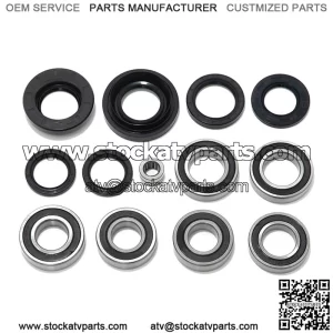 Rear Differential & Axle Bearings Seals Kit For Honda TRX400 Foreman / TRX500 Foreman Rubicon 2001-2004