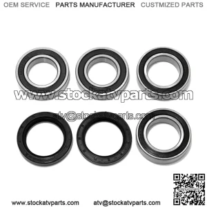 Rear Wheel Axle Bearings Seals Kit For Honda ATC250SX / Big Red 250 ATC250ES 1985