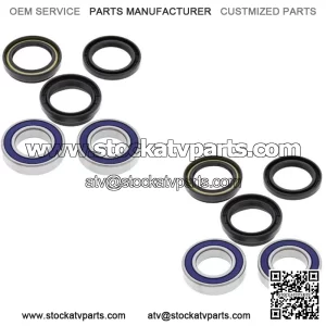 Front Wheel Bearings & Seal Kit For 02-07 Suzuki LT-F400F Eiger 4x4 (For: More than one vehicle)